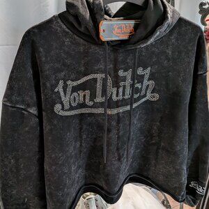 Von Dutch Cropped Sweatshirt - Womens XS